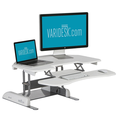 White Standing Desk by Varidesk