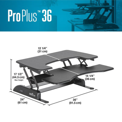 varidesk pro plus 36 dimensions