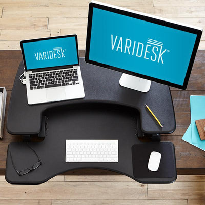 varidesk pro plus 36 top view