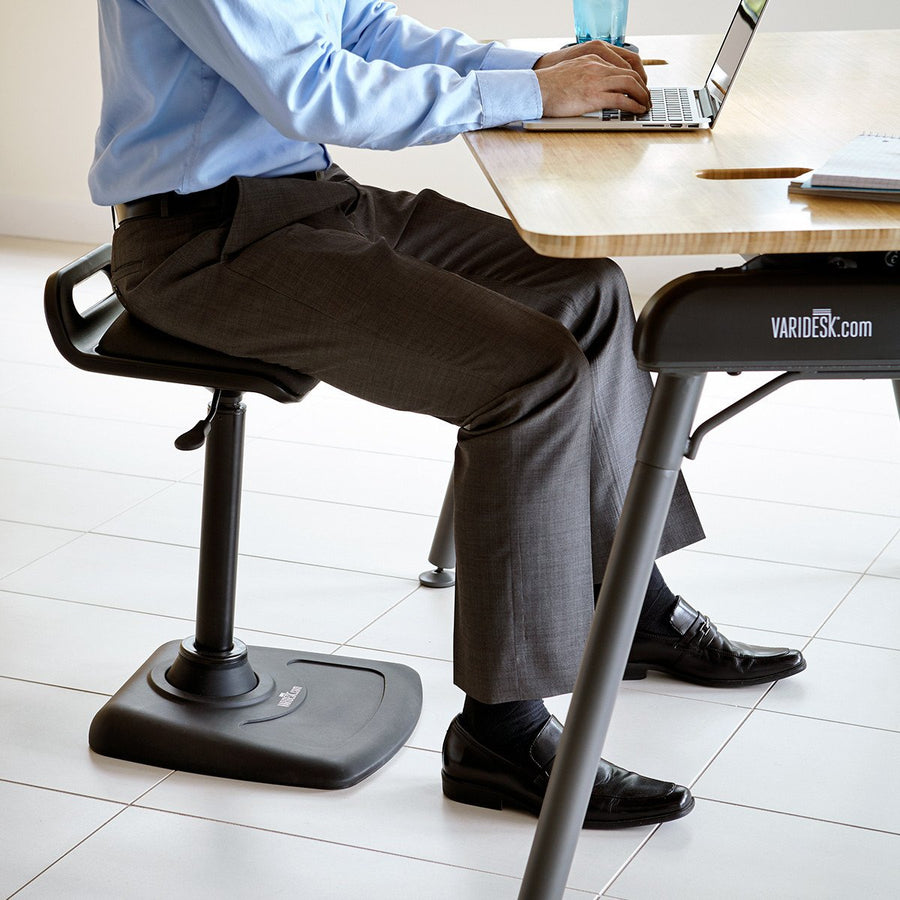 Perching stool by Varidesk