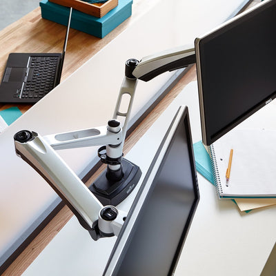 Varidesk Dual Monitor Arm for Standing Desk Main