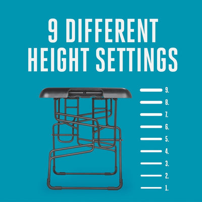 Varidesk Soho Adjustable Height Settings